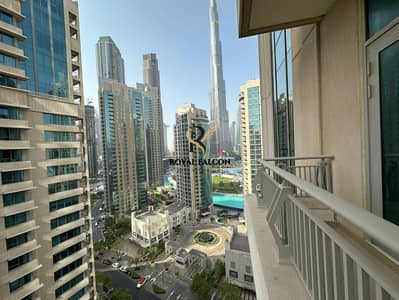 1 Bedroom Flat for Rent in Downtown Dubai, Dubai - VACANT |CHILLER FREE| MID FLOOR| BURJ KHALIFA VIEW