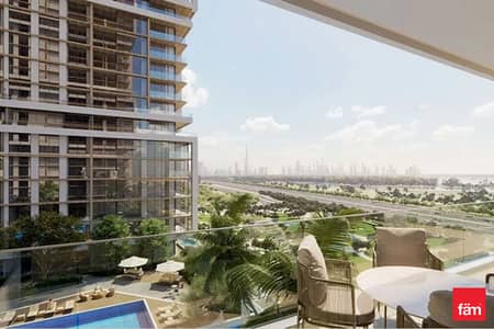 2 Bedroom Apartment for Sale in Sobha Hartland, Dubai - unobstructed ras al khor and pool view