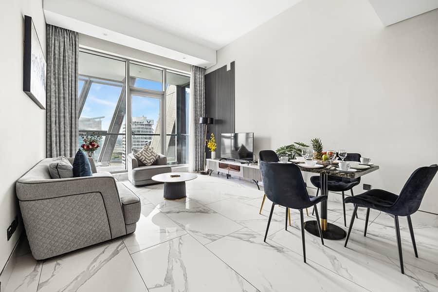 Elegant 2 BR Canal View | Hotel-Style Living | Great Amenities