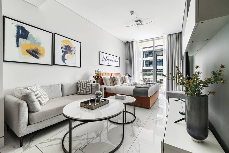 Bright Studio | Massive Balcony Canal Views