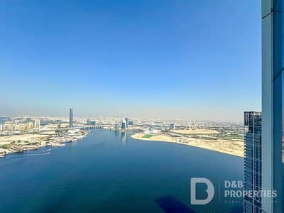1 Bedroom Flat for Rent in Dubai Creek Harbour, Dubai - Fully Furnished | Burj and Sea View | Furnished