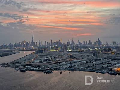 2 Bedroom Flat for Rent in Dubai Creek Harbour, Dubai - Fully Furnished | Water and Skyline View | Luxury