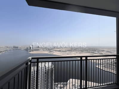 3 Bedroom Apartment for Sale in Dubai Creek Harbour, Dubai - Water View | High Floor Unit | Vacant