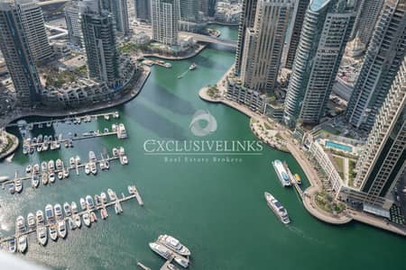 1 Bedroom Flat for Sale in Dubai Marina, Dubai - Marina Views | High Floor l Vacant