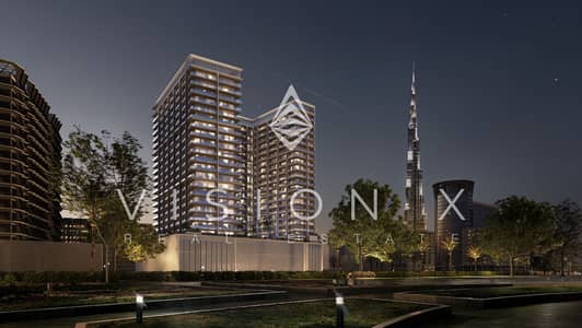 Studio for Sale in Al Jaddaf, Dubai - Dusk_Final. png