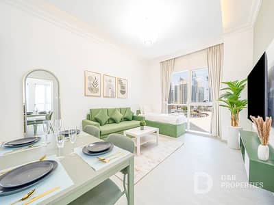 1 Bedroom Flat for Rent in Jumeirah Lake Towers (JLT), Dubai - Lake View | Upgraded 1BR | Fully Furnished