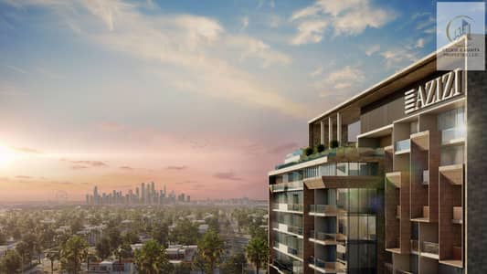 1 Bedroom Flat for Sale in Dubai Studio City, Dubai - Studio City_Azizi Vista_Balcony View_01. jpg