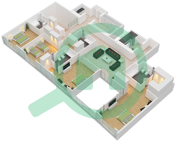 Type A Floor Upper Type A Floor Upper