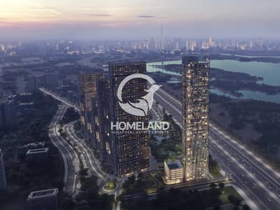 1 Bedroom Apartment for Sale in Sobha Hartland, Dubai - Burj Khalifa and Skyline View | Handover 2027