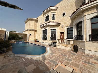阿尔巴沙住宅区， 迪拜 6 卧室别墅待租 - Well-Designed_Villa-Private_Pool_And_Garden-1. jpg