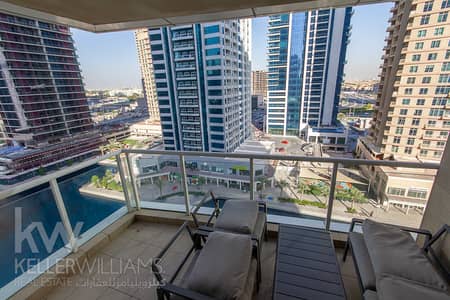 Studio for Rent in Jumeirah Lake Towers (JLT), Dubai - Large studio | Lake view | Prime Location