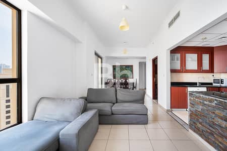 1 Bedroom Flat for Sale in Jumeirah Beach Residence (JBR), Dubai - Vacant | Marina View | Converted into 2 beds