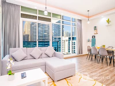 2 Bedroom Apartment for Rent in Dubai Marina, Dubai - Marina View | Upgraded | 2BHK plus Kids Room