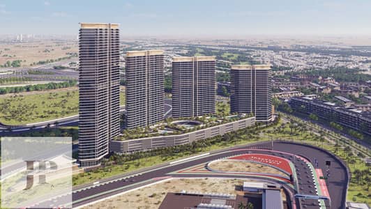 1 Спальня Апартамент Продажа в Мотор Сити, Дубай - Sobha Solis - Arial. jpg