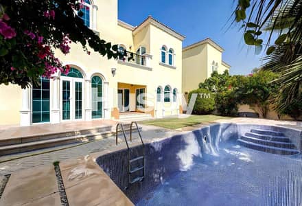 3 Bedroom Villa for Rent in Jumeirah Park, Dubai - Close to Pavilion | Private Pool | Corner Unit