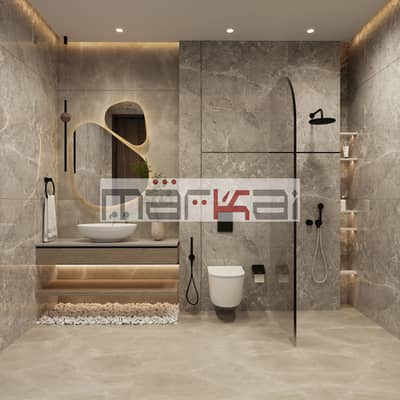Studio for Sale in Dubai Land Residence Complex, Dubai - Bathroom. jpg