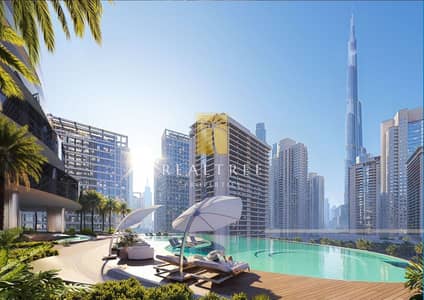 استوديو  للبيع في وسط مدينة دبي، دبي - DAYLIGHT POOL & BURJ VIEW. jpeg