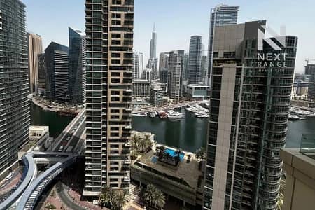朱美拉海滩住宅（JBR）， 迪拜 2 卧室单位待租 - marina view. jpg