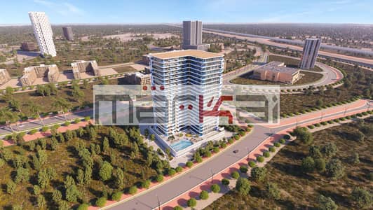 Studio for Sale in Dubai Land Residence Complex, Dubai - AerialView. jpg