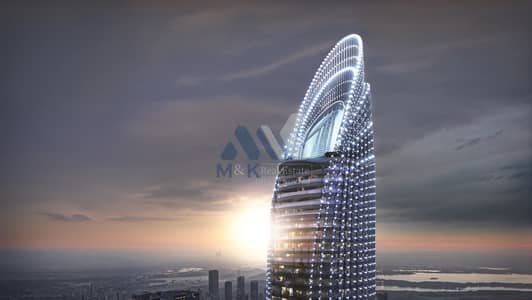 Studio for Sale in Downtown Dubai, Dubai - binghatti-skyblade-exterior-1. jpeg