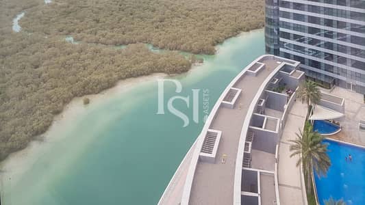 2 Bedroom Apartment for Rent in Al Reem Island, Abu Dhabi - c2-marina-bay-tower-1-city-of-lights-al-reem-island-abu-dhabi-window-view (6). JPG