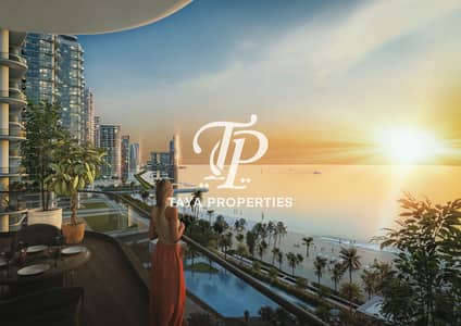 شقة 2 غرفة نوم للبيع في جزيرة السينية، أم القيوين - Balcony_sunset_view[1]. png