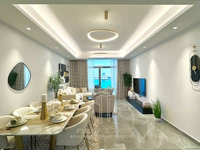 1 Спальня Апартаменты Продажа в Свободная зона Аджман, Аджман - Living  Ajman Creek Towers (5). jpg