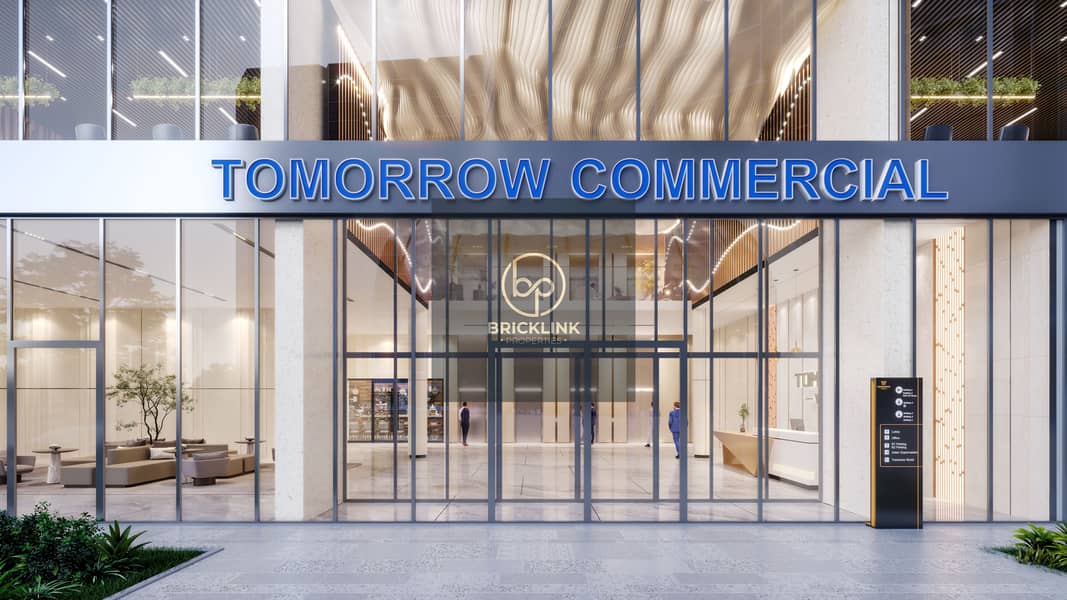 5 Main entrance of the commercial tower. jpg