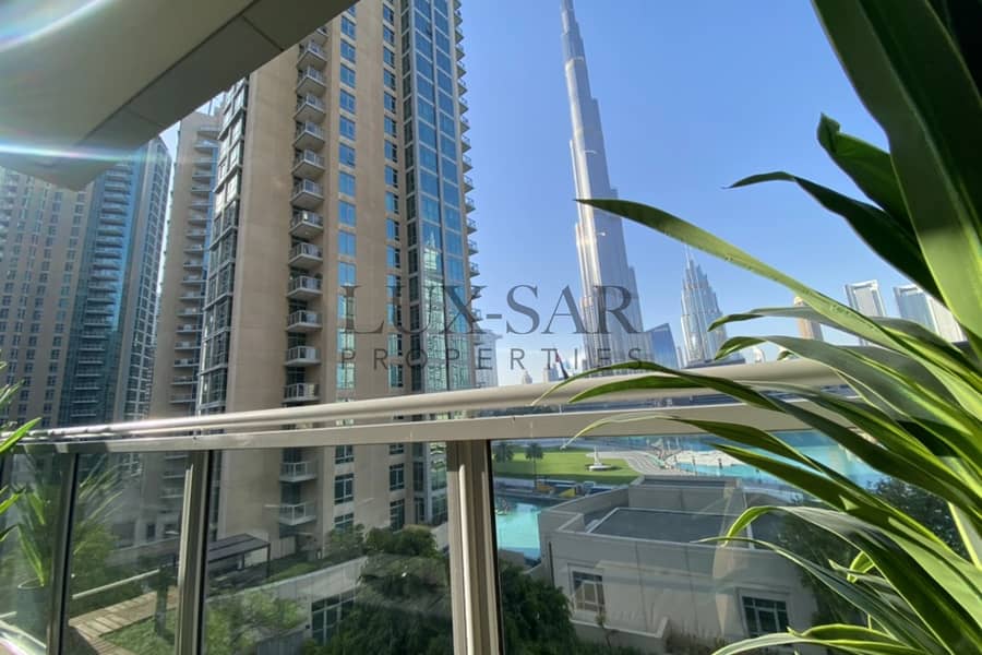 Burj Khalifa view | Vacant | Low Floor
