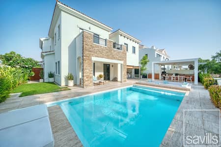 5 Bedroom Villa for Sale in Jumeirah Golf Estates, Dubai - Golf Course View | Upgraded | Vacant on Transfer