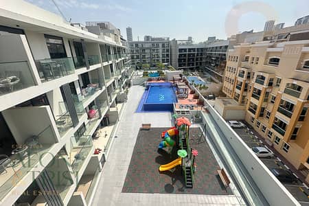 1 Bedroom Flat for Rent in Jumeirah Village Circle (JVC), Dubai - Furnished Pool View + Smart Homes + Chiller free
