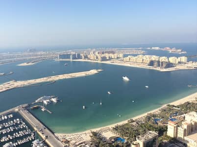 迪拜码头， 迪拜 2 卧室单位待租 - sea view. jpg