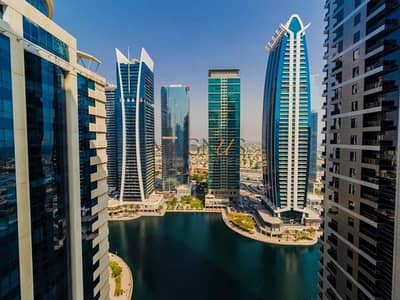 شقة 1 غرفة نوم للايجار في أبراج بحيرات الجميرا، دبي - شقة في جرين ليك 2،مجمع S،أبراج بحيرات الجميرا 1 غرفة 109999 درهم - 12781074