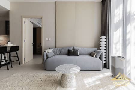 1 Bedroom Apartment for Sale in Jumeirah Village Triangle (JVT), Dubai - Invest in Elegance: 1BHK Semi-Furnished Apartment at LUM1NAR Tower 3, Jumeirah Village Triangle .