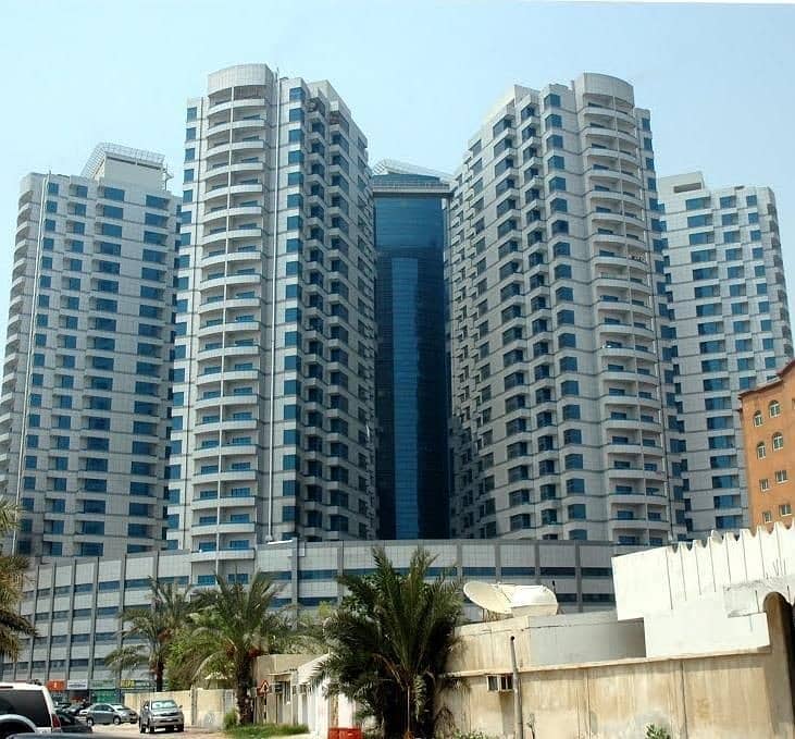 شقة في برج الصقر عجمان وسط المدينة 2 غرف 325000 درهم - 4263181