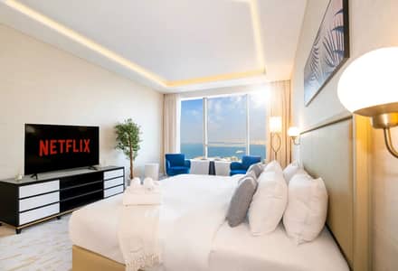 Studio for Rent in Palm Jumeirah, Dubai - Fully Furnished | High Floor | Stunning Views