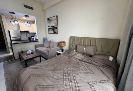 Studio for Rent in Jumeirah Village Triangle (JVT), Dubai - Fully Furnished | Huge Balcony | 12 Cheques