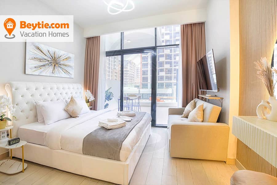 An Exquisite Fully Furnished Studio With Huge Balcony In Riviera-24