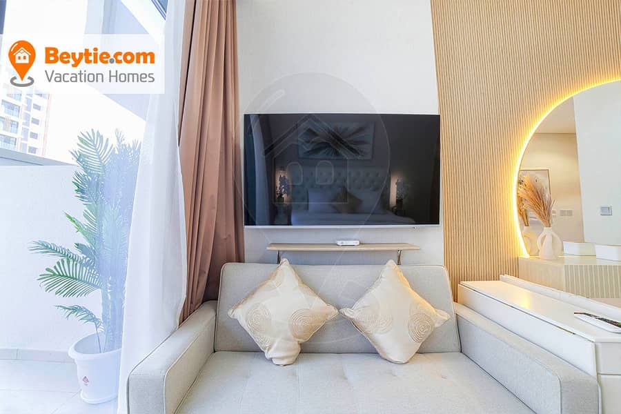 An Exquisite Fully Furnished Studio With Huge Balcony In Riviera-24 - Image 8