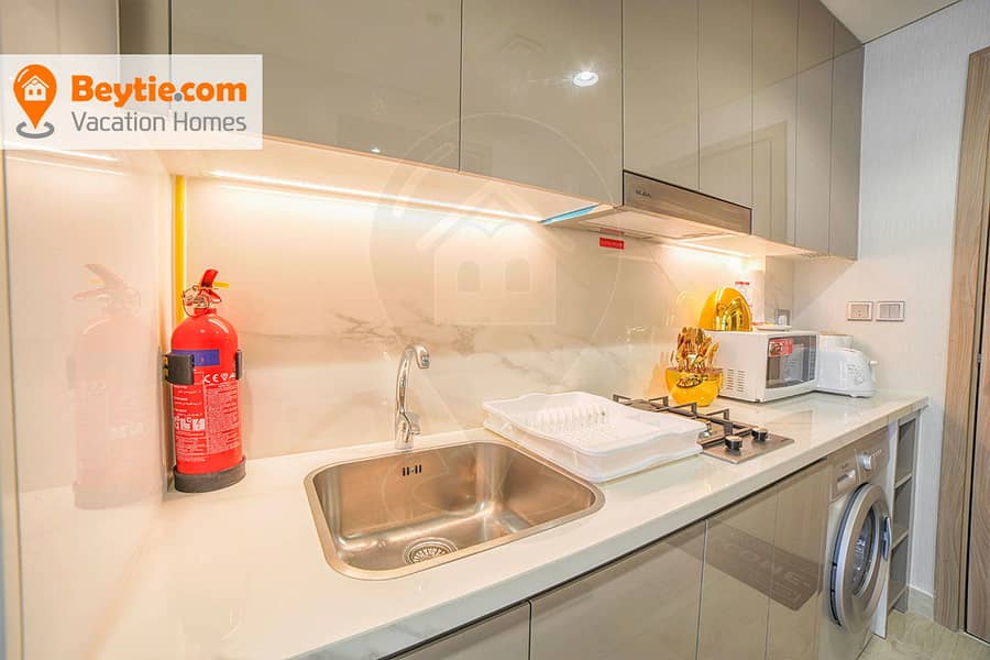 An Exquisite Fully Furnished Studio With Huge Balcony In Riviera-24 - Image 11