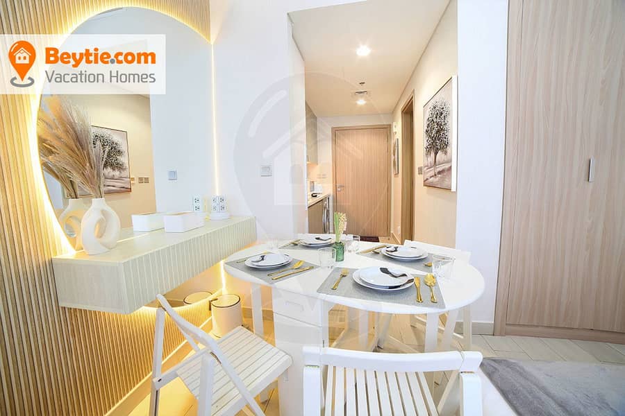 An Exquisite Fully Furnished Studio With Huge Balcony In Riviera-24 - Image 17