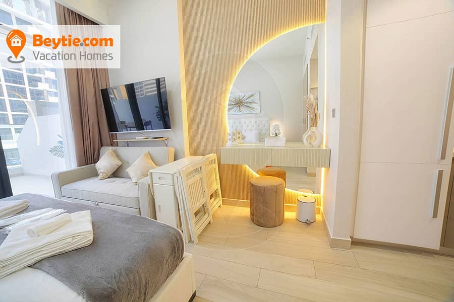 An Exquisite Fully Furnished Studio With Huge Balcony In Riviera-24 - Image 18