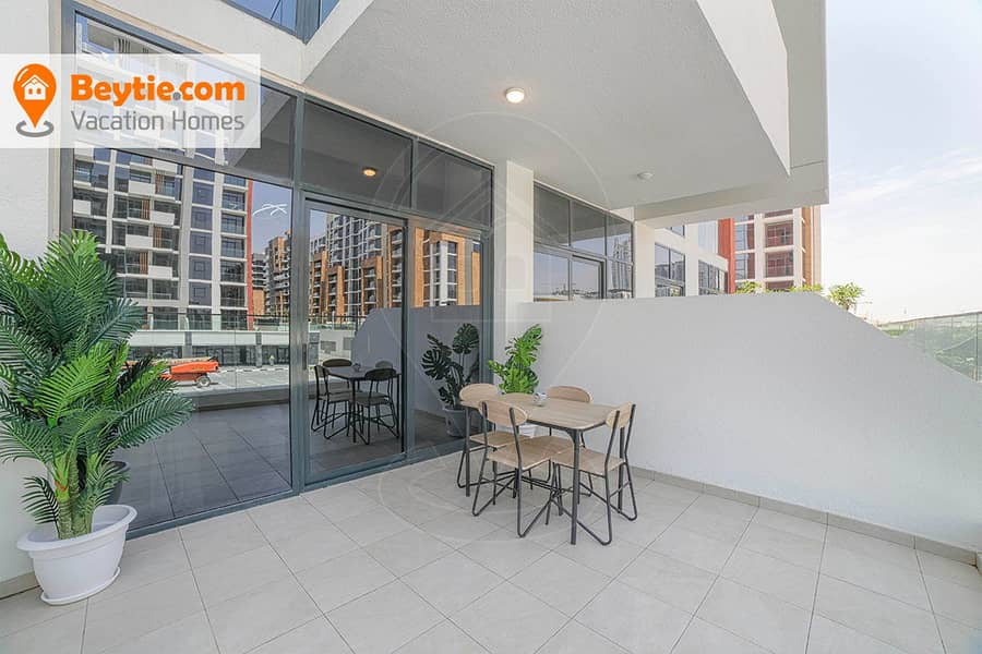 An Exquisite Fully Furnished Studio With Huge Balcony In Riviera-24 - Image 24