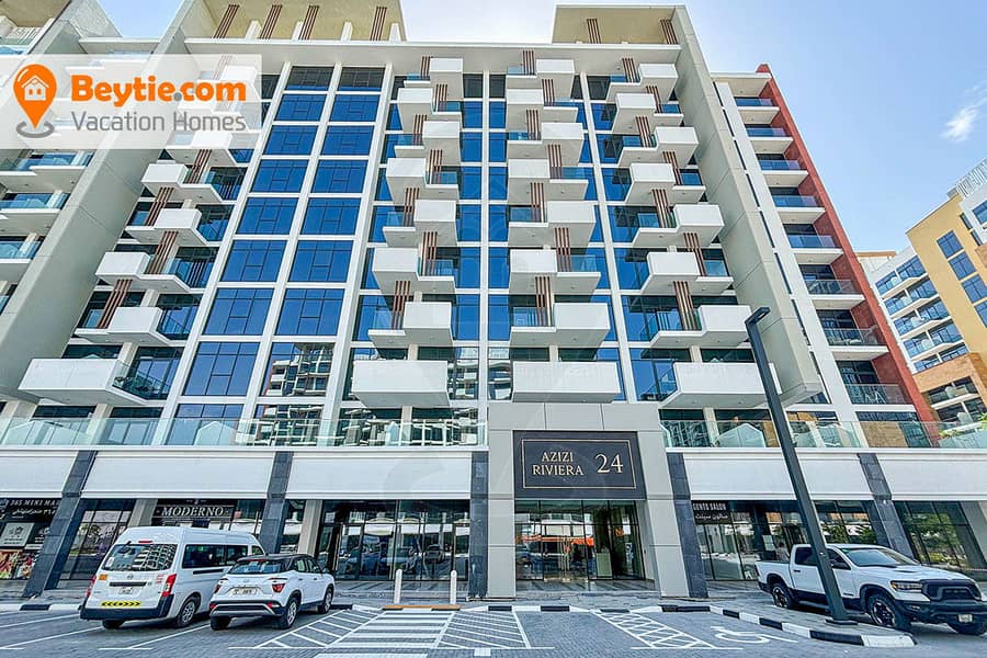 An Exquisite Fully Furnished Studio With Huge Balcony In Riviera-24 - Image 31