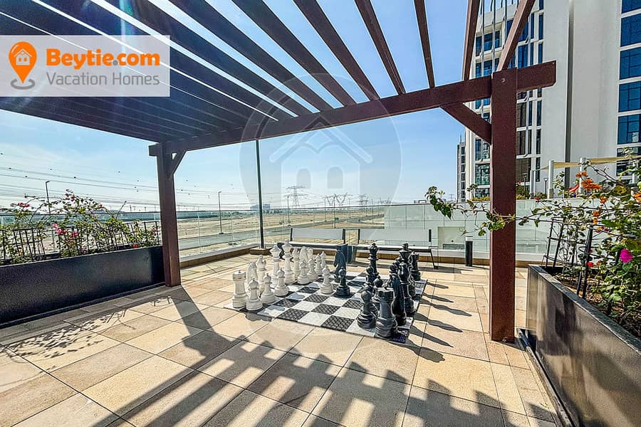 An Exquisite Fully Furnished Studio With Huge Balcony In Riviera-24 - Image 32