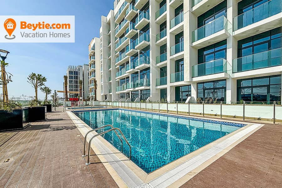 An Exquisite Fully Furnished Studio With Huge Balcony In Riviera-24 - Image 38