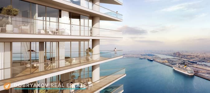迪拜海港城， 迪拜 2 卧室公寓待售 - mar-casa-deyaar-dubai-maritime-city-immobilier-terrasse-scaled. jpg