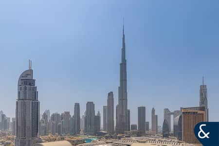 3 Bedroom Apartment for Rent in Downtown Dubai, Dubai - Premium | High Floor | Burj Khalifa View