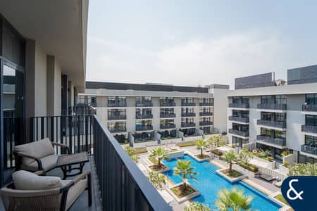 2 Bedroom Flat for Sale in Jumeirah Village Circle (JVC), Dubai - Exclusive | Full Pool Views | Two Bedrooms