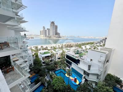 2 Bedroom Flat for Rent in Palm Jumeirah, Dubai - Full SeaView | Triple Balcony | Vacant Now
